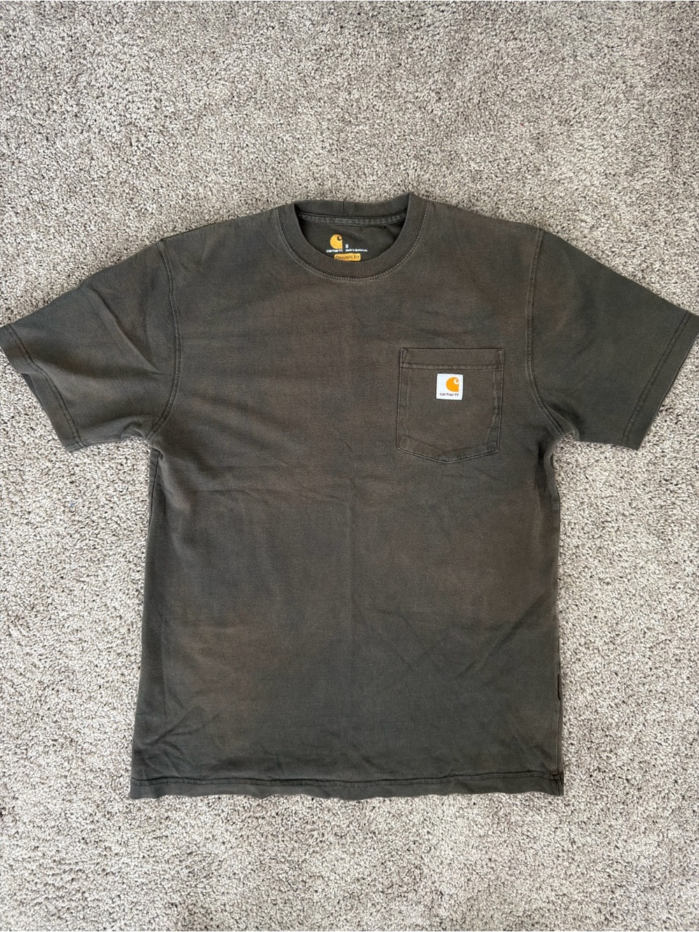 Carhartt Pocket Tee in Dark olive
